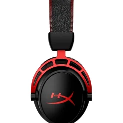 Hot HyperX Cloud Alpha Wireless Noise Canceling Over-the-Ear Stereo Gaming Headset, Black/Red (4P5D4AA)