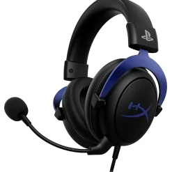 Clearance Kingston HyperX Cloud HHSC2-FA-BL/N Wired Over-the-Head Stereo Gaming Headset, Black/Blue