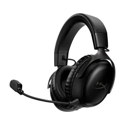 Hot HyperX Cloud III Wireless Noise Canceling Stereo Gaming Headset, USB Type-C, Black (77Z45AA)
