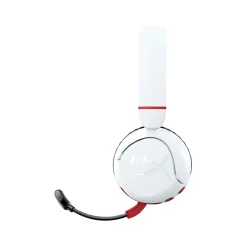 New HyperX Cloud Mini Wireless Active Noise Canceling Bluetooth Gaming On Ear Headset, Chromebook Certified, White (7G8F2AA)