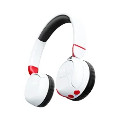 New HyperX Cloud Mini Wireless Active Noise Canceling Bluetooth Gaming On Ear Headset, Chromebook Certified, White (7G8F2AA)