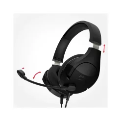 Hot HyperX Cloud Stinger Core Noise Canceling Stereo Gaming Over-the-Ear Headset, 3.5mm, Black (4P4F4AA)
