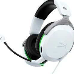 Best HyperX CloudX Stinger 2 3.5mm Noise Canceling Stereo Gaming Headset, UC Certified, White (75X28AA)