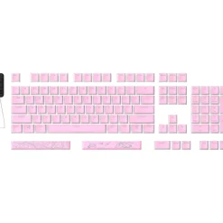 Discount HyperX Pudding Keycaps 2 Full Key Set, Pink (7G8K3AA)