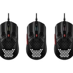 New HyperX Pulsefire Haste Optical USB Gaming Mouse, Black/Red (4P5E3AA)