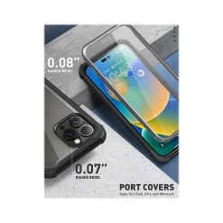 i-Blason Ares Black Case for iPhone 14 Pro (iPhone2022Pro-6.1-Ares-SP-Black)