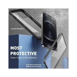 i-Blason Ares Black Snap Case for iPhone 13 Pro (iPhone2021Pro-6.1-Ares-SP-Black)