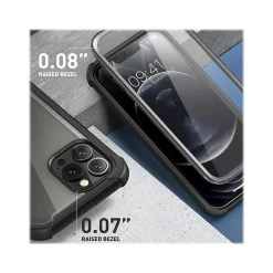 i-Blason Ares Black Snap Case for iPhone 13 Pro (iPhone2021Pro-6.1-Ares-SP-Black)