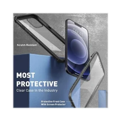 i-Blason Ares Black Snap Case for iPhone 13 (iPhone2021-6.1-Ares-SP-Black)