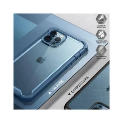 i-Blason Ares Blue Snap Case for iPhone 13 Pro Max (iPhone2021-6.7-Ares-SP-Azure)