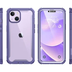 i-Blason Ares Deep Purple Case for iPhone 14 (iPhone2021/22-6.1-Ares-SP-Mauve)