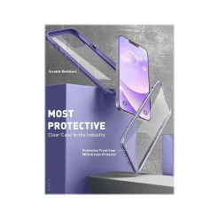 i-Blason Ares Deep Purple Case for iPhone 14 (iPhone2021/22-6.1-Ares-SP-Mauve)