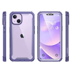 i-Blason Ares Deep Purple Case for iPhone 14 Plus (iPhone2022-6.7-Ares-SP-Mauve)