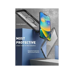 i-Blason Ares Mag Black Case for iPhone 14 Plus (iPhone2022-6.7-AreMag-SP-Black)