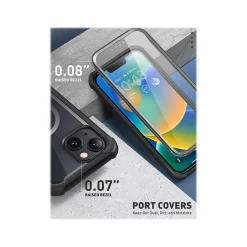 i-Blason Ares Mag Black Case for iPhone 14 Plus (iPhone2022-6.7-AreMag-SP-Black)