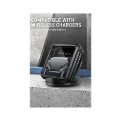 i-Blason Armorbox Black Rugged Case for Samsung Galaxy Z Flip4 (Galaxy2022-ZFlip4-5G-Armorbox-Black)