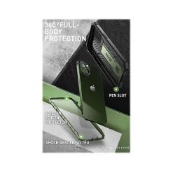i-Blason Armorbox Dark Green Rugged Case for iPhone 14 (iPhone2021/22-6.1-Armorbox-SP-Guldan)