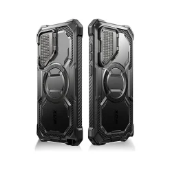 i-Blason Armorbox MagSafe Rugged Case for Samsung Galaxy S24 Ultra, Shock-Absorbing, Black