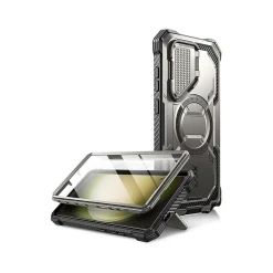 i-Blason Armorbox MagSafe Rugged Case for Samsung Galaxy S24 Ultra, Shock-Absorbing, Titan Gray