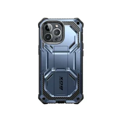i-Blason Armorbox Metallic Blue Rugged Case for iPhone 14 Pro Max (iPhone2022Pro-6.7-Armorbox-SP-Tilt)