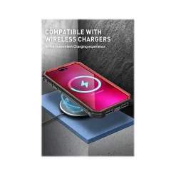 i-Blason ArmorBox Metallic Red Rugged Case for iPhone 14 Pro (iPhone2022Pro-6.1-Armorbox-SP-Ruddy)