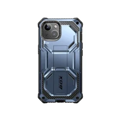 i-Blason Armorbox Metallic Blue Rugged Case for iPhone 14 (iPhone2021/22-6.1-Armorbox-SP-Tilt)