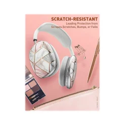 Cosmo Case for AirPods Max, Marble Pink (AirPodsMax2020-Kits-Cosmo-Marble)<i-Blason Clearance