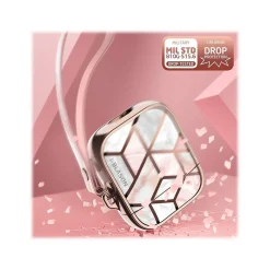 Cosmo Case for Apple AirPods 1st/2nd Gen, Marble Pink (AirPods2019-Cosmo-Marble)<i-Blason Best
