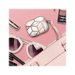 Cosmo Case for Apple AirPods Pro, Marble Pink (AirPodsPro2019-Cosmo-Marble)<i-Blason