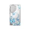 i-Blason Cosmo Clear BlueFly MagSafe Bumper Case for Samsung Galaxy S24 Ultra, Shock Absorbing, Clear/Blue (GS24UCOSMOSPBFY)