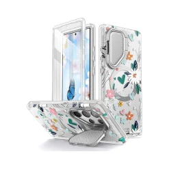 i-Blason Cosmo Clear Paint MagSafe Case for Samsung Galaxy S24 Ultra, Shock-Absorbing