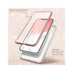 i-Blason Cosmo MagSafe Rugged Case for iPhone 12 Pro Max, Marble Pink (iPhone2020-6.7-Cosmo-SP-Marble)