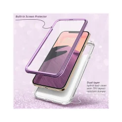 i-Blason Cosmo MagSafe Rugged Case for iPhone 12 Pro Max, Marble Purple (iPhone2020-6.7-Cosmo-SP-Ameth)