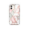 i-Blason Cosmo MagSafe Rugged Case for iPhone 12, Marble Pink (iPhone2020-6.1-Cosmo-SP-Marble)
