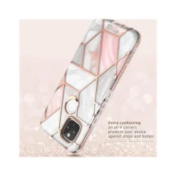 i-Blason Cosmo Marble Pink Case for Google Pixel 5 (GooglePixel5-Cosmo-SP-Marble)