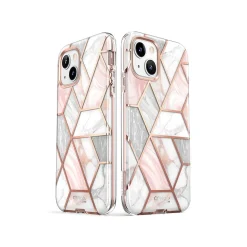 i-Blason Cosmo Marble Pink Case for iPhone 14 Plus (iPhone2022-6.7-Cosmo-SP-Marble)