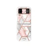 i-Blason Cosmo Marble Pink Snap Case for Samsung Galaxy Z Flip4 (Galaxy2022-ZFlip4-5G-Cosmo-Marble)