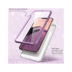 i-Blason Cosmo Marble Purple Snap Case for iPhone 13 (iPhone2021-6.1-Cosmo-SP-Ameth)
