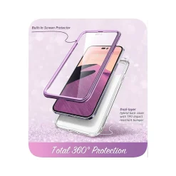 i-Blason Cosmo Marble Purple Case for iPhone 14 Pro Max (iPhone2022Pro-6.7-Cosmo-SP-Ameth)