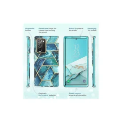 i-Blason Cosmo Ocean Blue Case for Samsung Galaxy Note20 Ultra (Galaxy-Note20Ultra-Cosmo-Ocean)