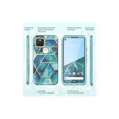 i-Blason Cosmo Ocean Blue Case for Google Pixel 5 (GooglePixel5-Cosmo-SP-Ocean)