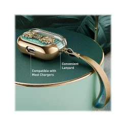 Duchess Case for Apple AirPods Pro, Green (AirPodsPro2019-Duchess-Gold)<i-Blason Online