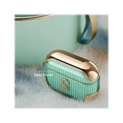 Duchess Case for Apple AirPods Pro, Green (AirPodsPro2019-Duchess-Gold)<i-Blason Online