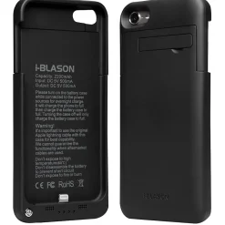 i-Blason PowerGlider 8-Pin Lightning Rechargeable Battery Case for Apple iPod Touch 5th Generation, Black