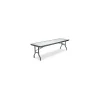 Folding Tables*ICEBERG IndestrucTable™ Rectangular Folding Table, Granite/Black, 29"H x 96"W x 30"D