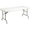 Folding Tables*ICEBERG ® IndestrucTables TOO™ 1200 Series Folding Table, 96x30", Platinum