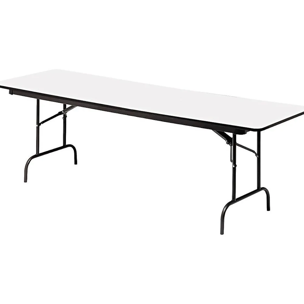 Folding Tables*ICEBERG Premium Folding Table, 60" x 30", Gray/Charcoal (55217)
