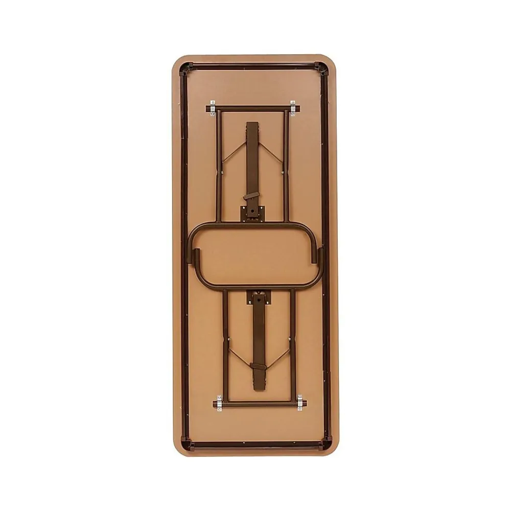 Folding Tables*ICEBERG Premium Folding Table, 60" x 30", Mahogany (55214)