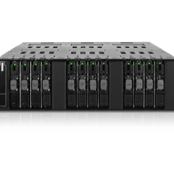 Clearance Icy Dock ToughArmor M.2 5.25" External SATA Hard Drive Enclosure SSD, Black (MB872MP-B)