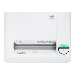 Outlet IDEAL 2465 P-2 Security 27 Sheet Strip Cut Multi-Media Commercial Shredder (IDEDSH0068H)